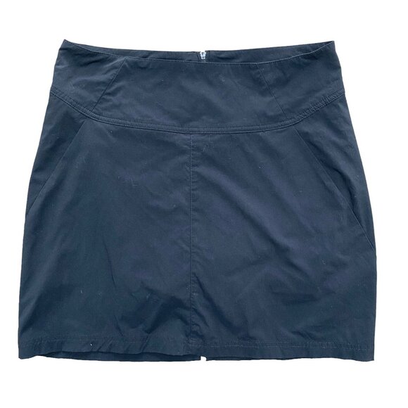 Royal Robbins Discovery Skort Women's Size 8 Hiking Outdoor Stretch Black - Picture 1 of 4